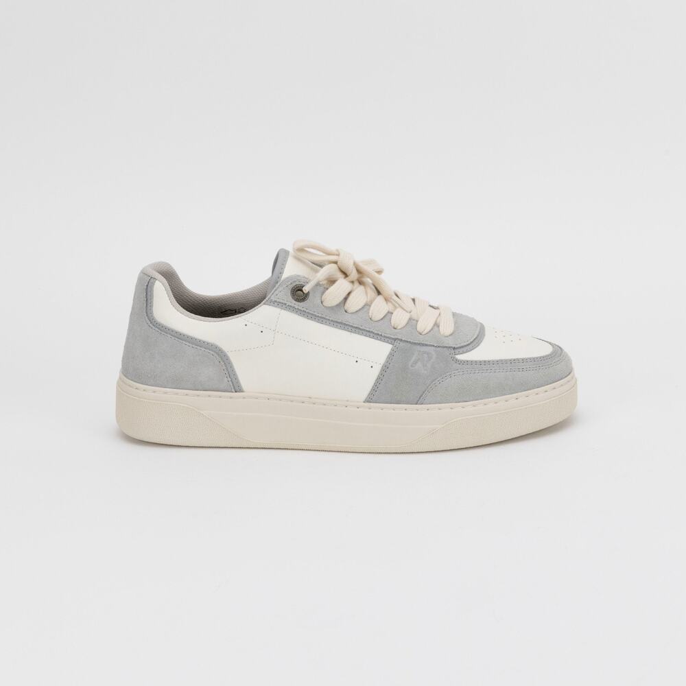 Represent Men Initial Low Top Sneakers Gray/White Size 10.5 US/ 43.5 EU